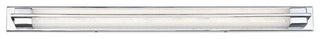 Ice 37" LED Bathroom Vanity and Wall-Light 3000K, Chrome