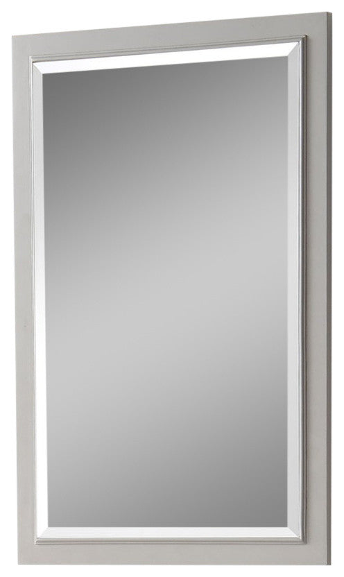 Legion Furniture Legion Furniture 24"x36" Vanity Mirror, Warm Gray