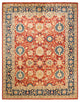 Eclectic, One-of-a-Kind Hand-Knotted Area Rug Orange, 7' 10" x 10' 1"