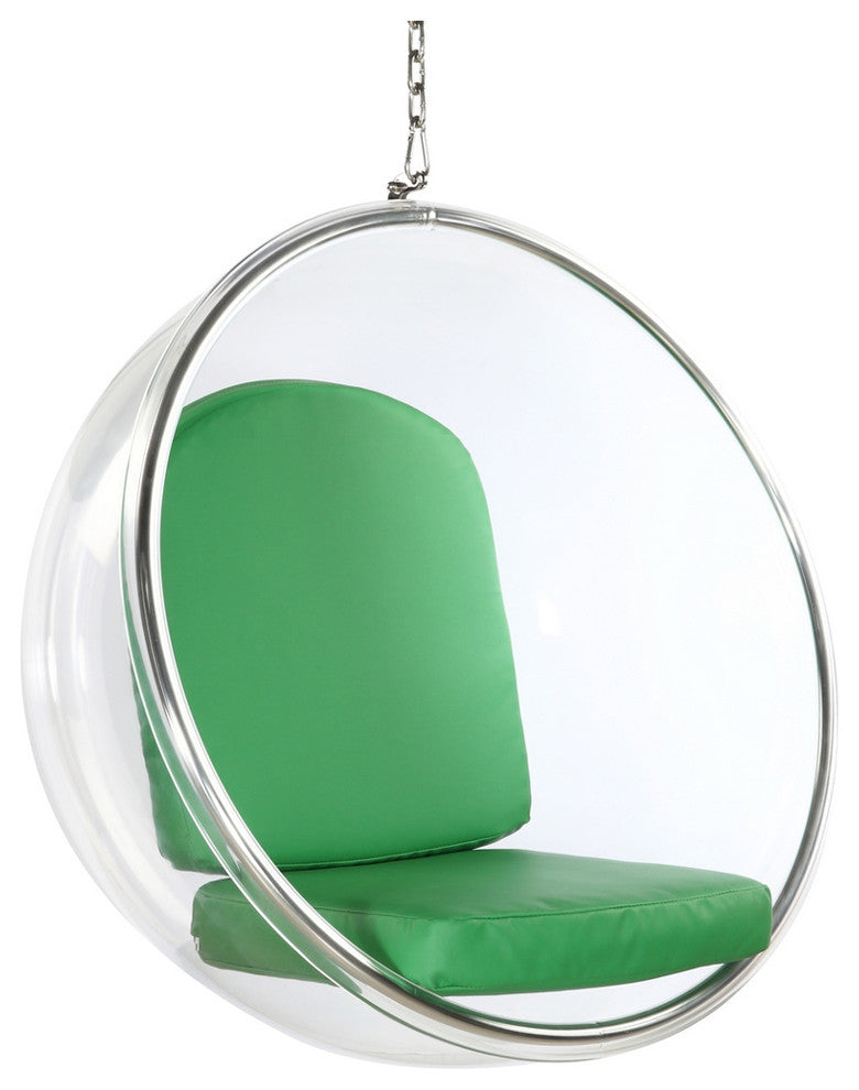 Modern Classics Bubble Hanging Chair, Green