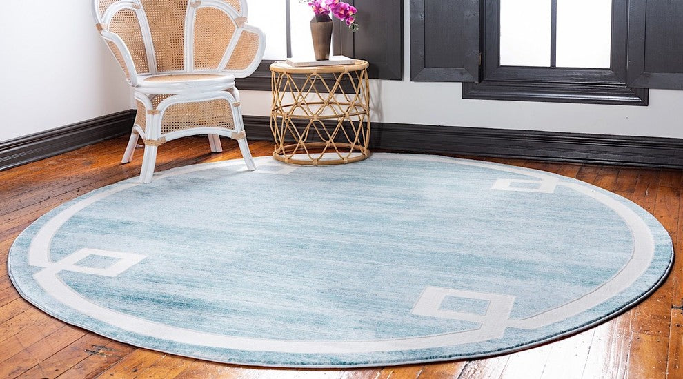 Contemporary Heights 9'x12' Rectangle Seamist Area Rug
