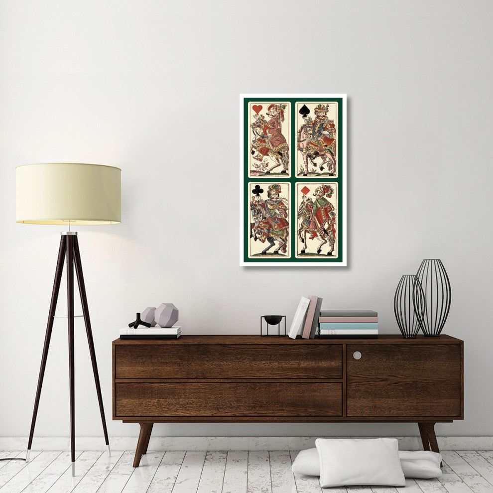 "Knights (Bauern Hochzeit Deck)" Print by Andreas Benedictus GÃŒÂ¦bl, 26"x42"