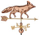 Fox Weathervane, Pure Copper