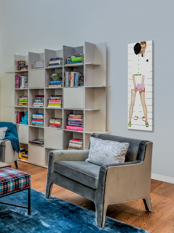 "The Brazen Widow" Painting Print on Wrapped Canvas