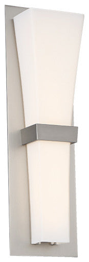 Prohibition 20" LED Wall Sconce 3500K, Satin Nickel
