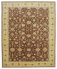 Rug N Carpet - Hand-Knotted Oriental 10' 9" x 13' 7" Large Oushak Area Rug