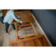 Holbrooke Extendable Rustic Cherry Dining Table, 54x108, 3 Middle Leaves