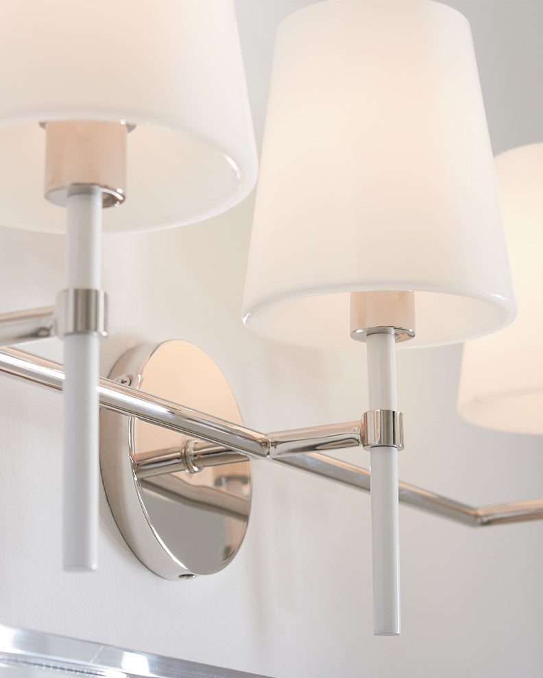 Monroe Vanity, Polished Nickel