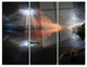 "High Water Photo Collage" Metal Wall Art, 3 Panels, 36"x28"