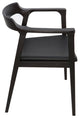 Caitlan Dining Chair by Nuevo Living, Black Oak