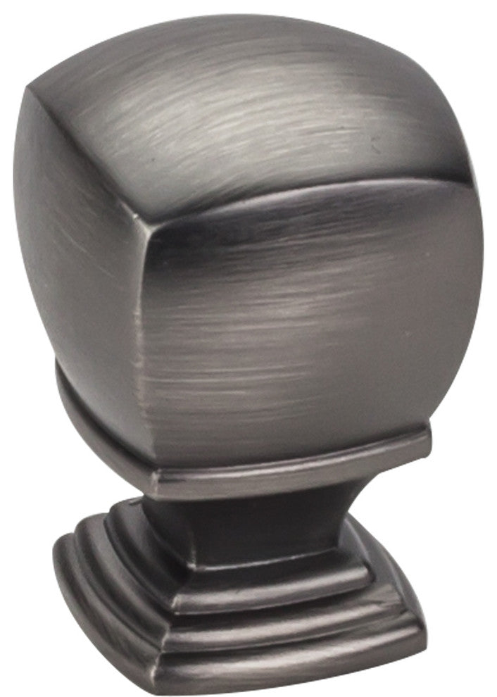 Jeffrey Alexander 188L-BNBDL Katharine Large Cabinet Knob, Brushed Pewter