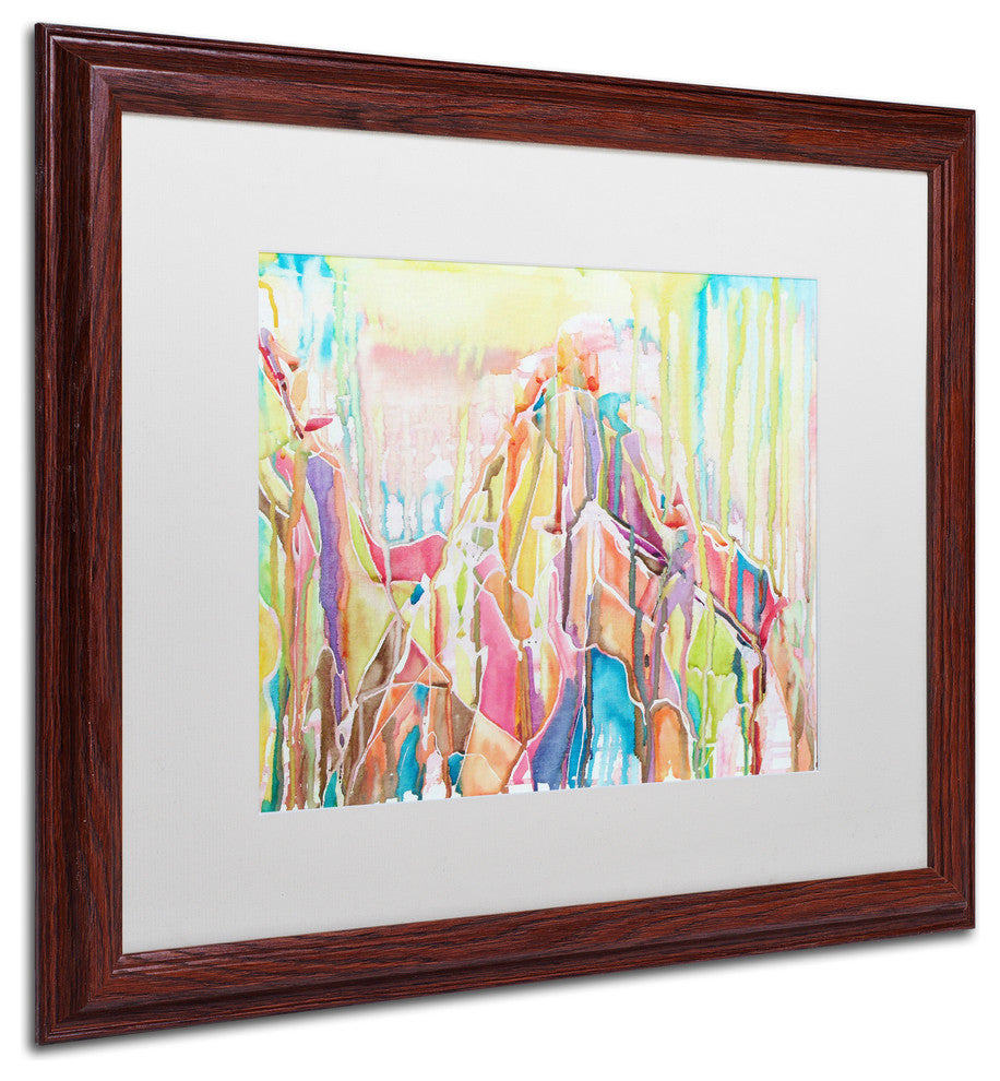 Lauren Moss 'Sedona' Art, Wood Frame, White Matte, 20"x16"