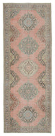 Rug N Carpet - Handwoven Oriental 4' 10" x 13' 2" Vintage Runner Rug