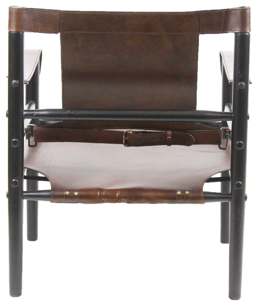 Occasional Chair Karly, African/Tobacco