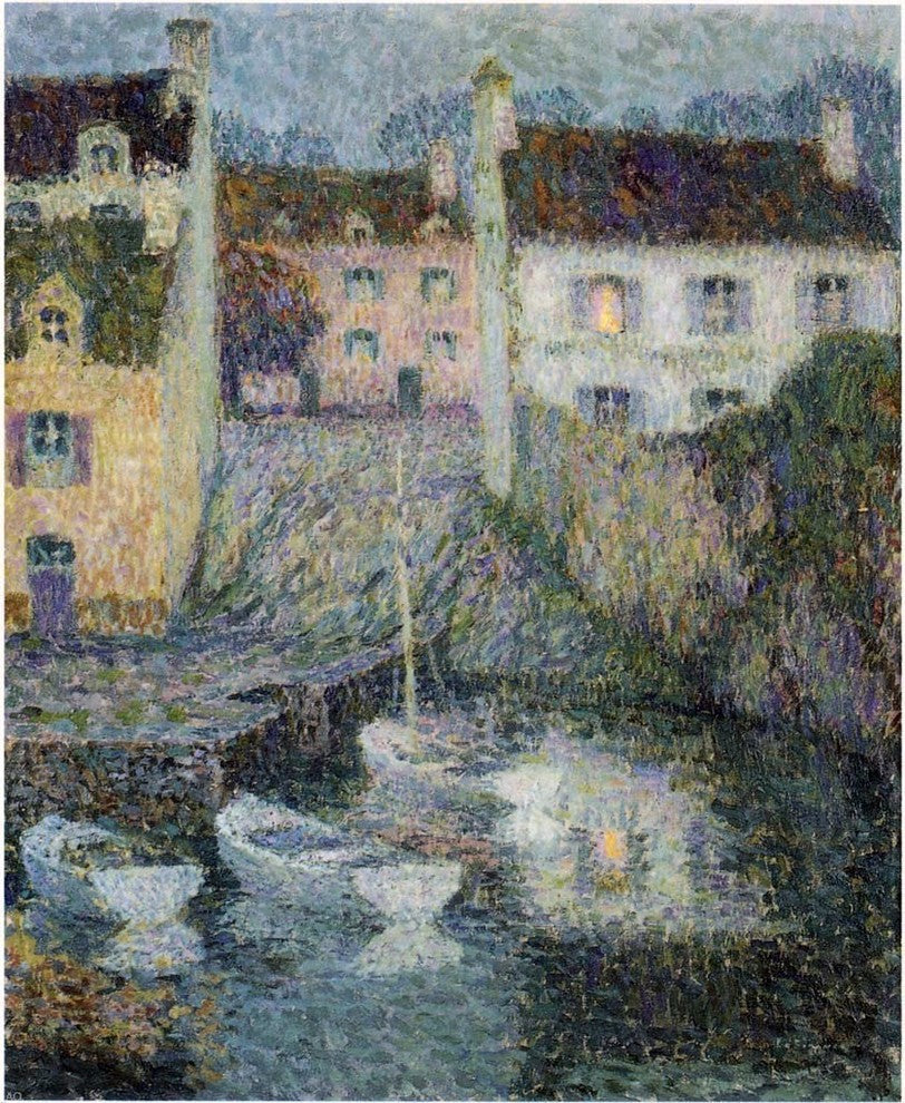 Henri Le Sidaner Twilight, 20"x25" Wall Decal