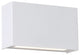 WAC Lighting Blok LED Wall Sconce with Emergency Backup Battery in White