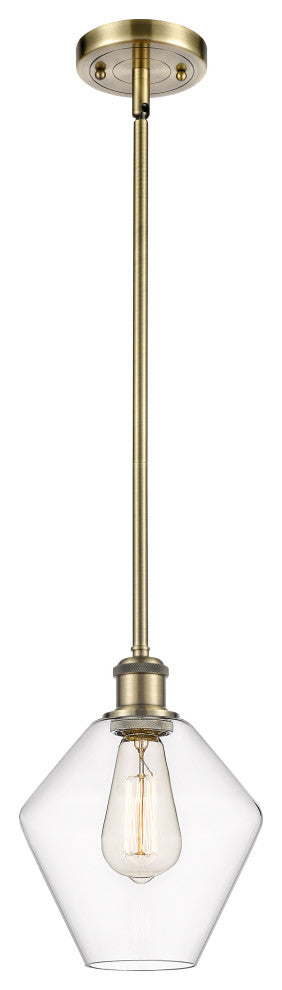 Innovations 516-1S-AB-G652-8-LED 1-Light Mini Pendant, Antique Brass