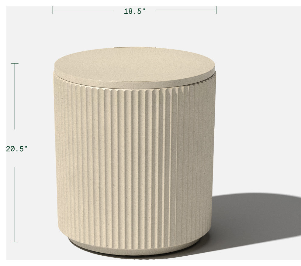 Veradek Chill Side Table, Sand