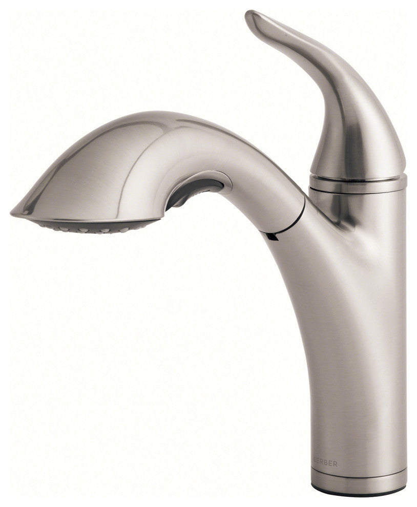 Antioch Single Handle Pull-Out Kitchen Faucet Chrome, Stainless Steel