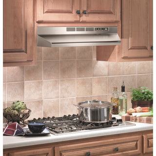 Broan BUEZ130 BUEZ1 Recirculating 30"W Under Cabinet Range Hood - Black