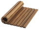 Designer Roll Up Genuine Teak 2'x3' Mat