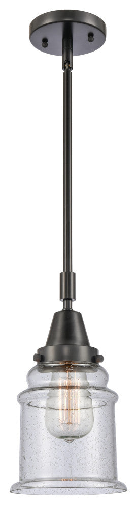 INNOVATIONS LIGHTING 447-1S-BK-G184-LED Canton Mini Pendant