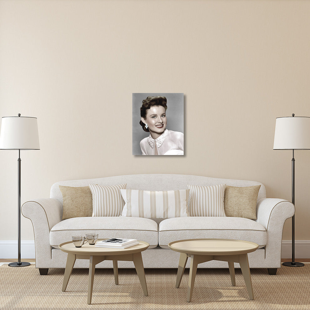 "Jean Peters" Stretched Canvas Giclee by Hollywood Photo Archive, 25x30"