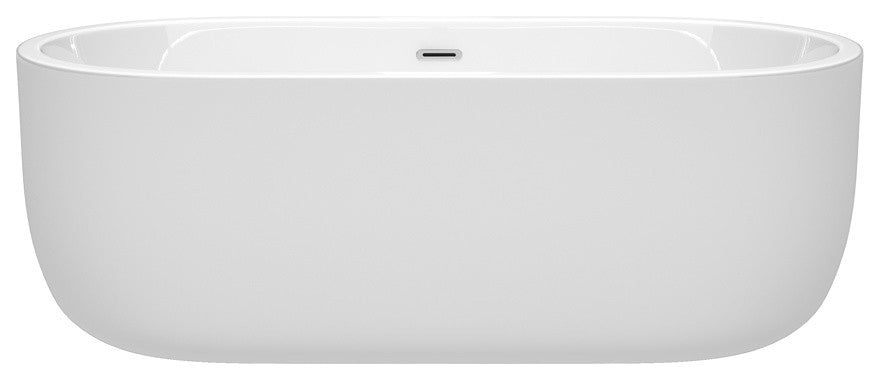 67" Freestanding Bathtub, White