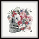 "Find Balance" Framed Painting Print, 32x32