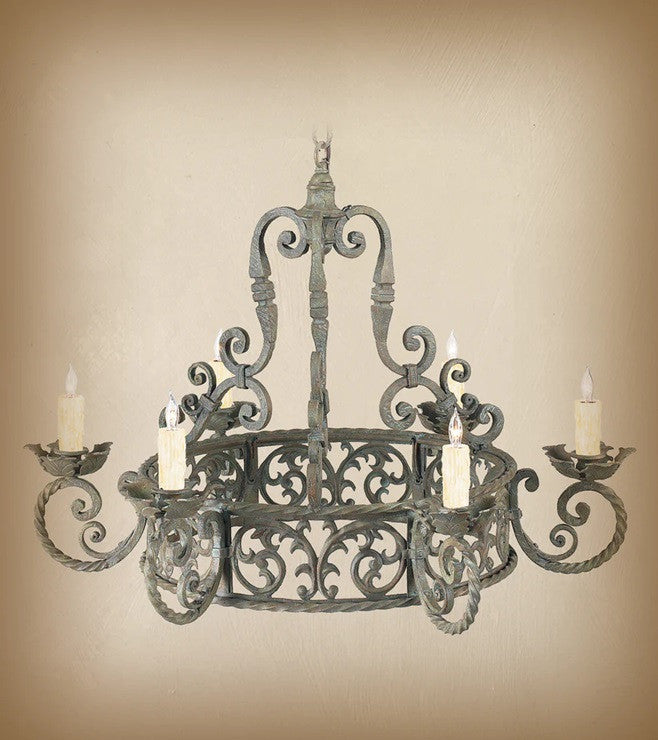 Arwen Wrought Iron Chandelier