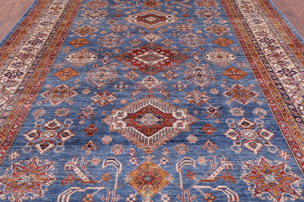 Super Kazak Hand Knotted Rug 8' 11" X 12' 2" Q5036