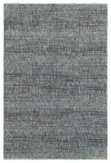 Oriental Weavers Atlas Collection Blue/ Grey Solid Indoor Area Rug 7'10"X10'10"