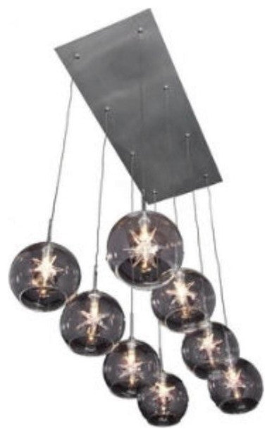 ET2 Starburst Eight Light Linear Pendant E20107-24