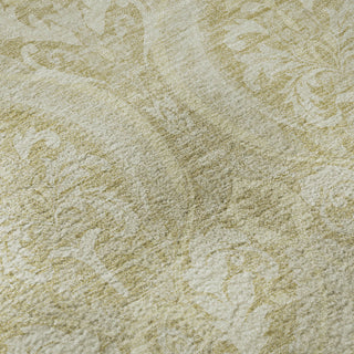Premium Machine Washable Mayfield AMF572 Beige 2'3" x 7'6" Runner Rug