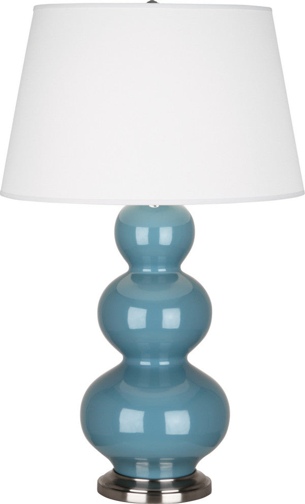 Robert Abbey RA-OB42X 1-Light Table Lamp, Triple Gourd