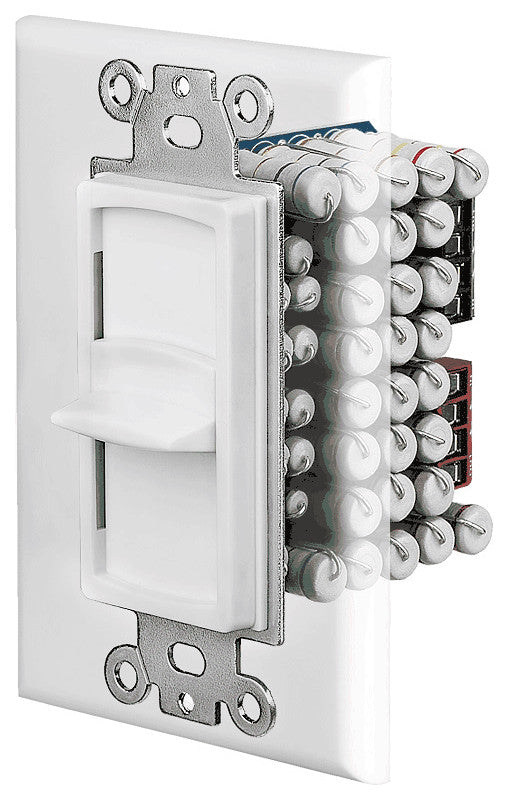 Resistor Based Slider In-Wall Volume Control 150W, White, Almond, Bone