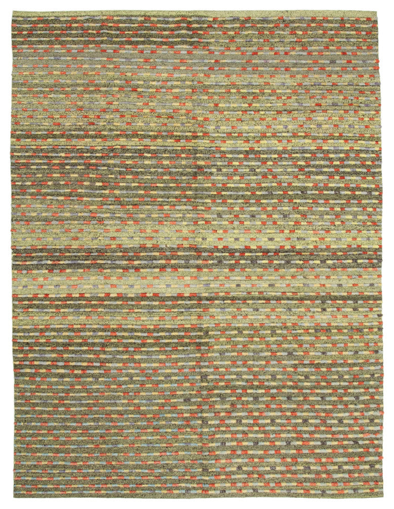 Rug N Carpet - Handwoven Turkish 8' 6'' x 11' 5'' Flatweave Wool Kilim Rug