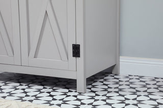 Home Living 19" Farmhouse Grey-Light Bathroom Vanity