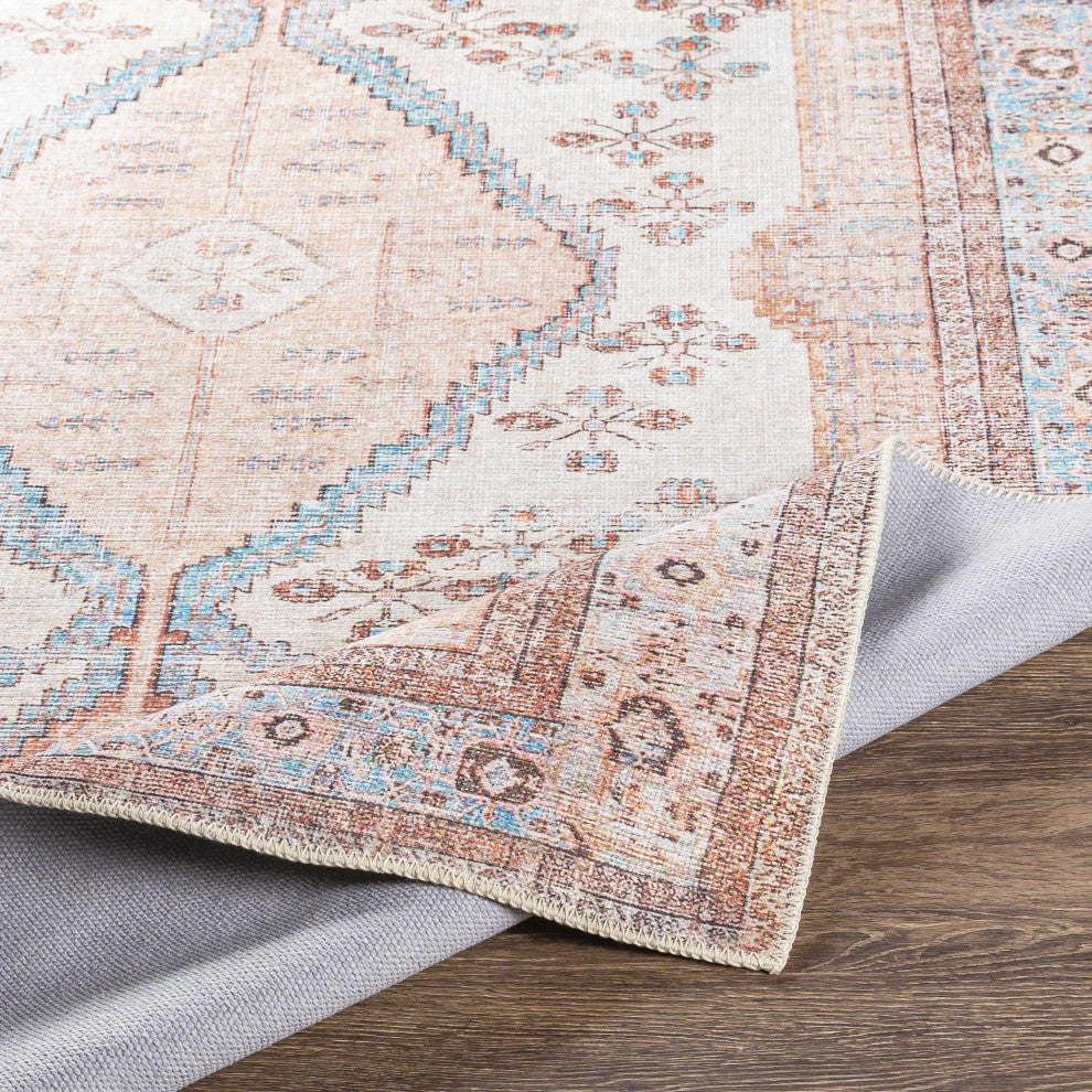 Hauteloom Moora Washable Area Rug, 5'3"x7'3" Rectangle