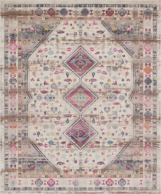 Noori Rug Low-Pile Greg Ivory/Pink Rug