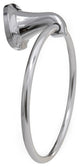 Arista Belding Collection Towel Ring, Chrome