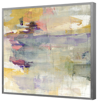 Layered Motion 1 Fine Art Print, Silver, 36"x36"