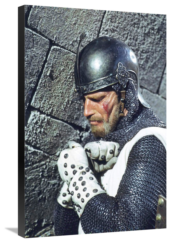 "Charlton Heston - El Cid" Canvas by Hollywood Photo Archive, 20x30"