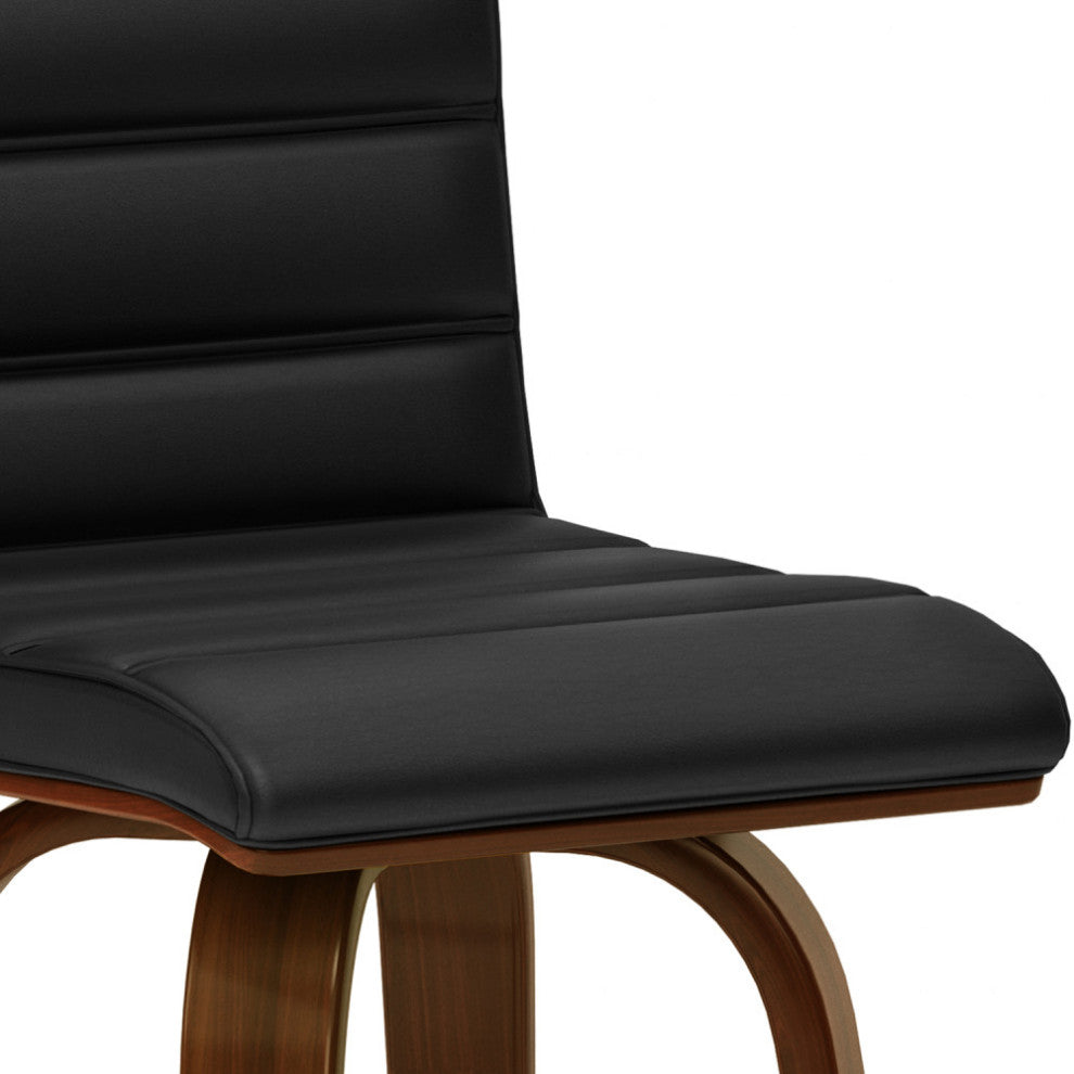 Roland Swivel Stool, Vegan Faux Leather, Counter Stool