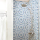 Saint Germain Gele Deco Rivette Porcelain Floor and Wall Tile