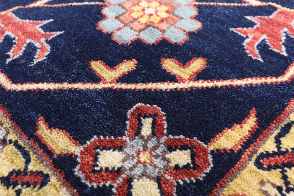 9' 0" X 11' 11" Hand-Knotted Persian Fine Serapi Wool Rug - Q14698