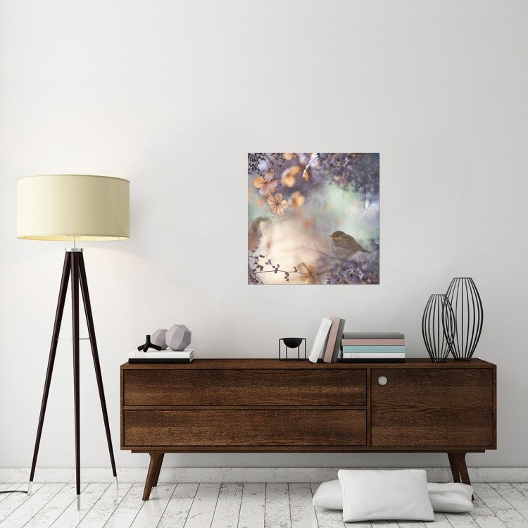 "Hydrangea Fantasy" Stretched Canvas Giclee by Teuni, 30x30"
