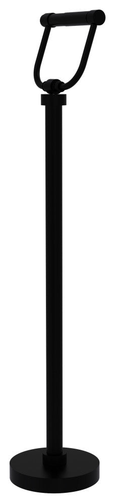 Free Standing Toilet Tissue Holder, Matte Black