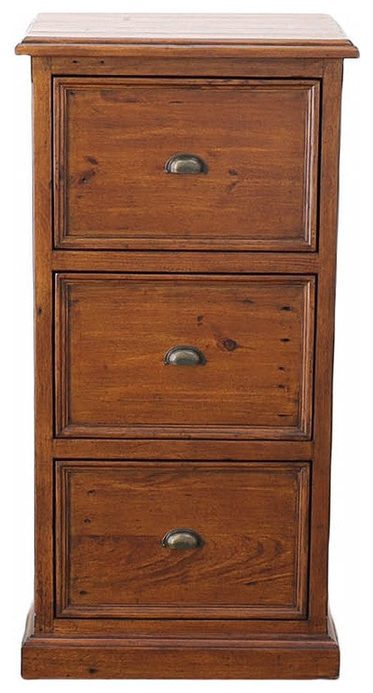 Lifestyle File Cabinet, Brown