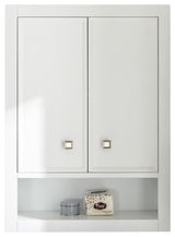 WLF2124 Toilet Topper Cabinet, White